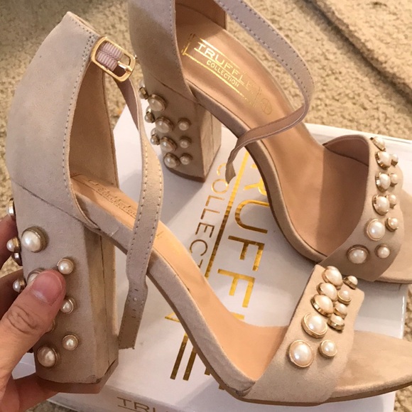 Nasty Gal Shoes - Beige heels. Brand new